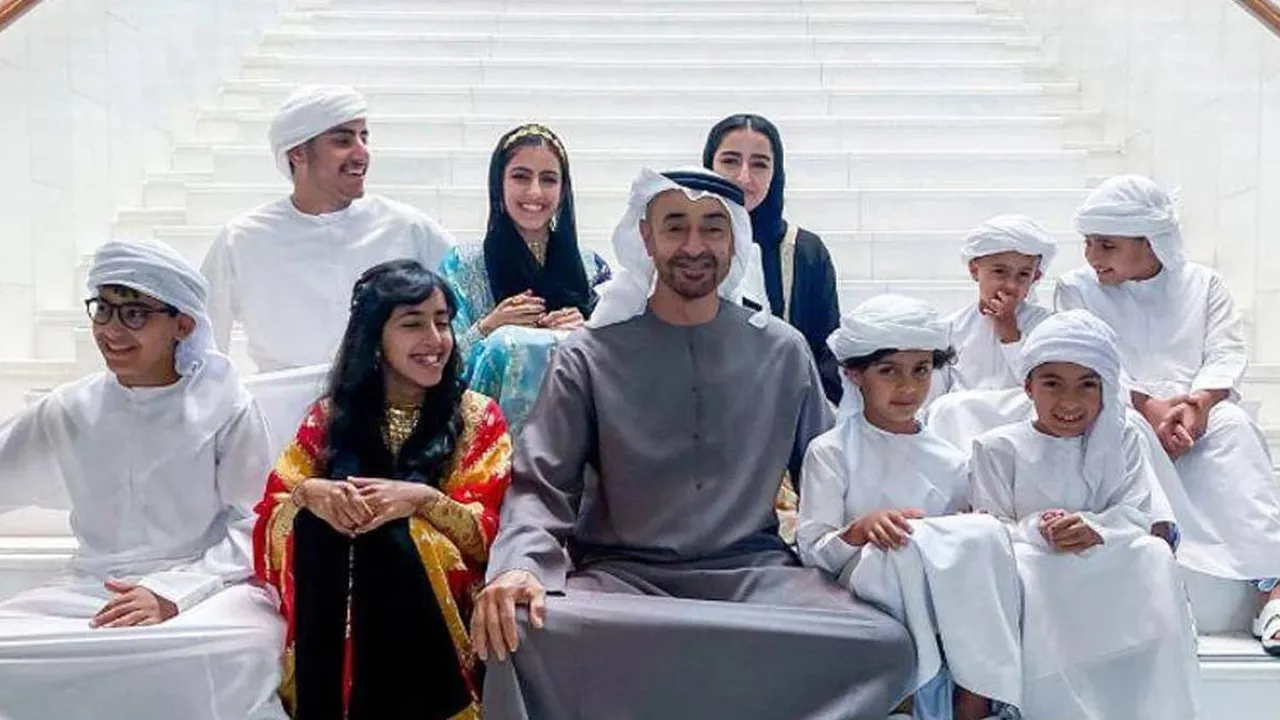 UAE-Al-Nahyan-Family 