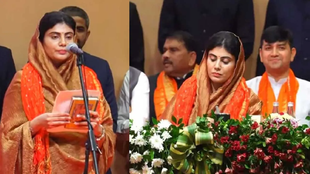 રીવાબા જાડેજાઃ 34 વર્ષની ઉંમરે 3 જ વર્ષમાં મંત્રીપદ મળ્યું, એન્જિ.ની ડિગ્રી ધરાવે છે, 97 કરોડની પ્રોપર્ટી