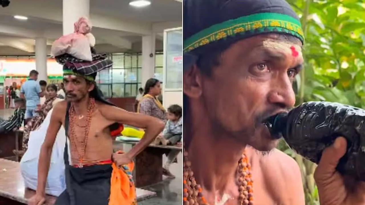 આ ભાઈ એન્જિન ઓઈલથી પોતાનું પેટ ભરે છે, જે તમે તમારી કારમાં વાપરો છો!