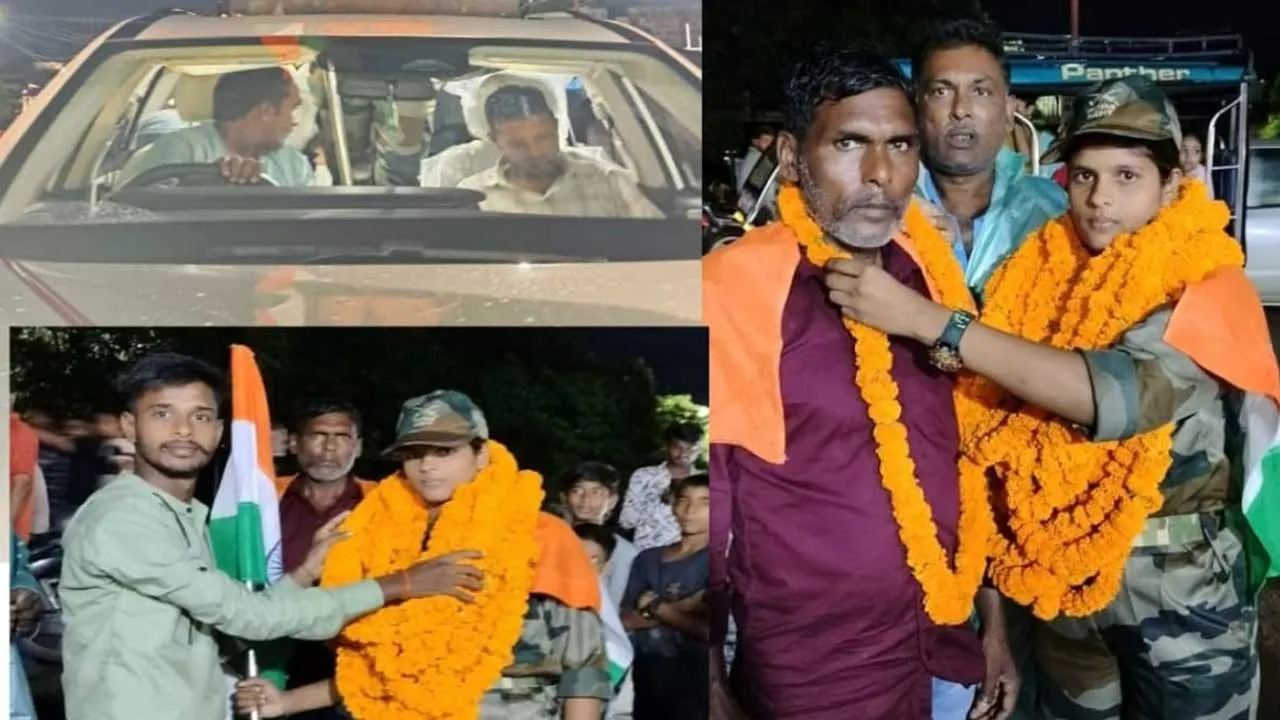 દીકરી આર્મી યુનિફોર્મ પહેરીને ગામમાં આવી, સરઘસ કાઢ્યું, ઉજવણી થઇ; પરંતુ સત્ય હકીકત ખબર પડતા FIR દાખલ કરવામાં આવી!