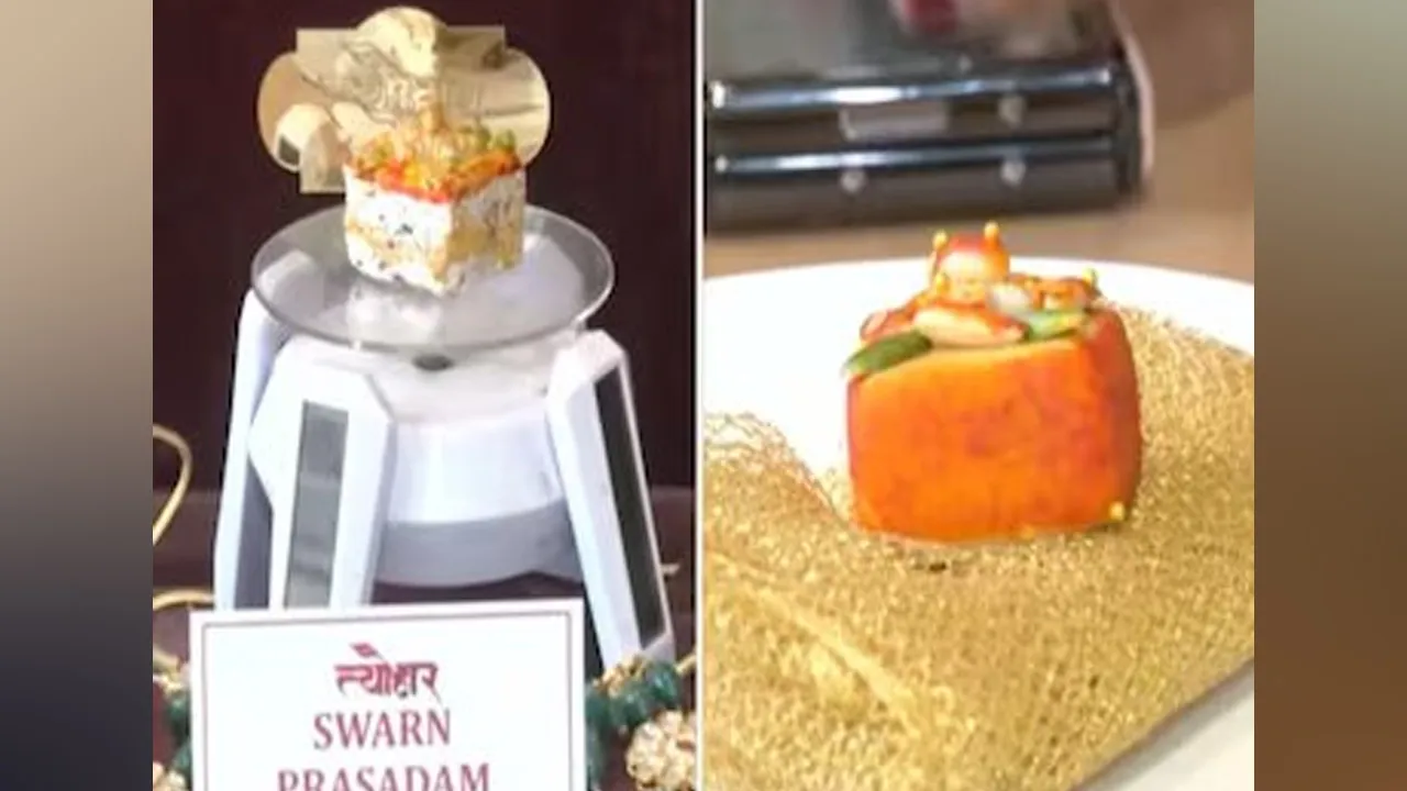 દેશની સૌથી મોંઘી મીઠાઈ! 'સ્વર્ણ પ્રસાદમ'ની કિંમત લાખોમાં, VIP ગ્રાહકોમાં ભારે ડિમાન્ડ