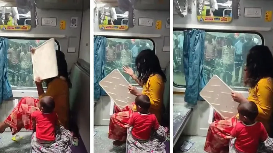 ટ્રેનમાં થયું કંઈક એવું કે ગુસ્સામાં બારીનો કાંચ તોડવા લાગી મહિલા, વીડિયો પર રેલવેએ આપી પ્રતિક્રિયા