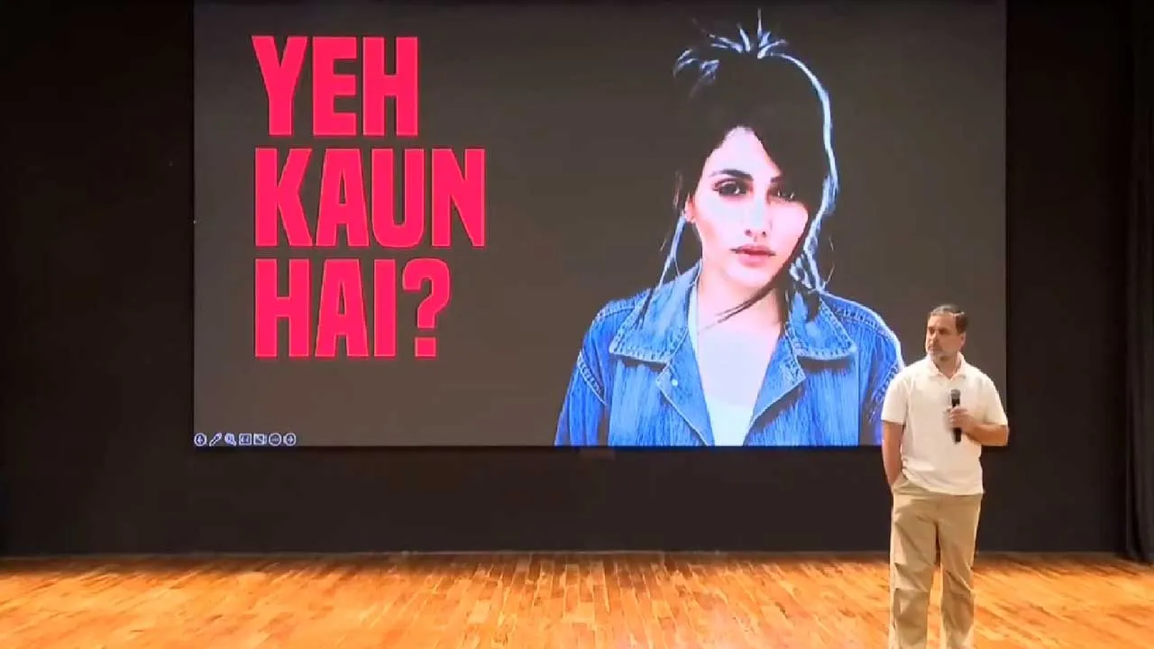 રાહુલના નવા ખુલાસા, બ્રાઝિલની મોડેલના 22 અલગ-અલગ જગ્યાએ વોટર લિસ્ટમાં નામ અને...