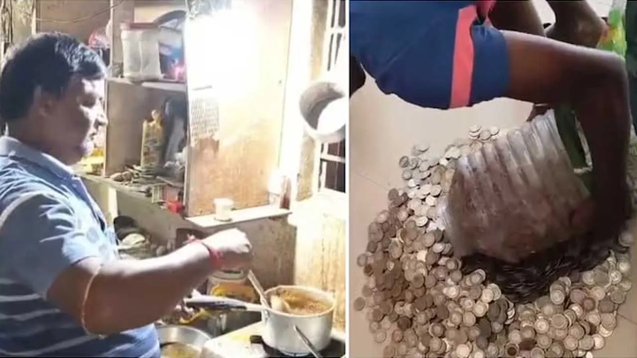 દીકરીના સપનાની સ્કુટી ખરીદવા માટે ચા વેચનાર પિતાએ વર્ષો સુધી સિક્કા બચાવ્યા, ડ્રમમાં ભરી ખરીદવા શોરૂમ પહોંચ્યો!