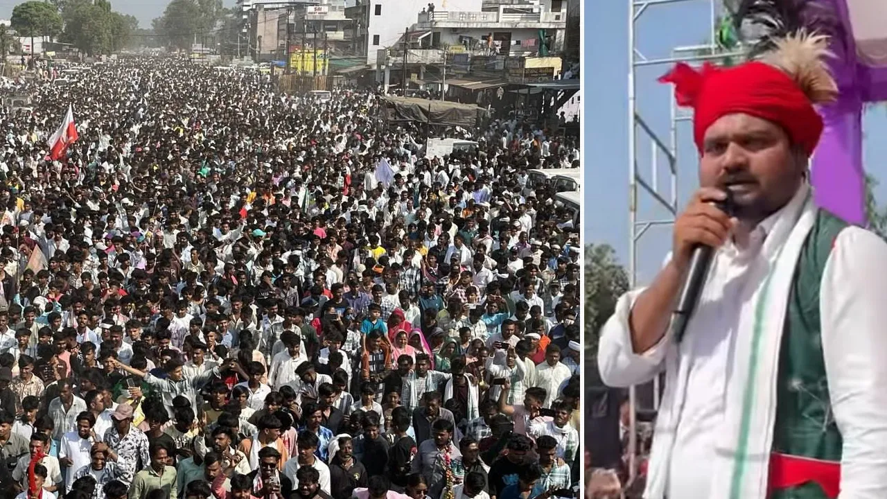 ચૈતર વસાવાની સભામાં માનવ મહેરામણ ઉતરી પડ્યું, જ્યાં જુઓ ત્યાં લોકો, વસાવાએ કરી આ માંગ