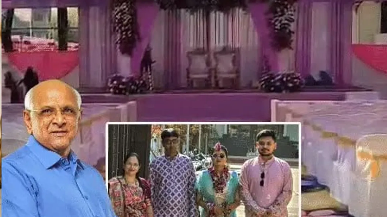 જામનગરમાં એક દીકરીના લગ્ન માટે ભૂપેન્દ્ર દાદાએ કાર્યક્રમનું સ્થળ બદલી નાંખ્યું