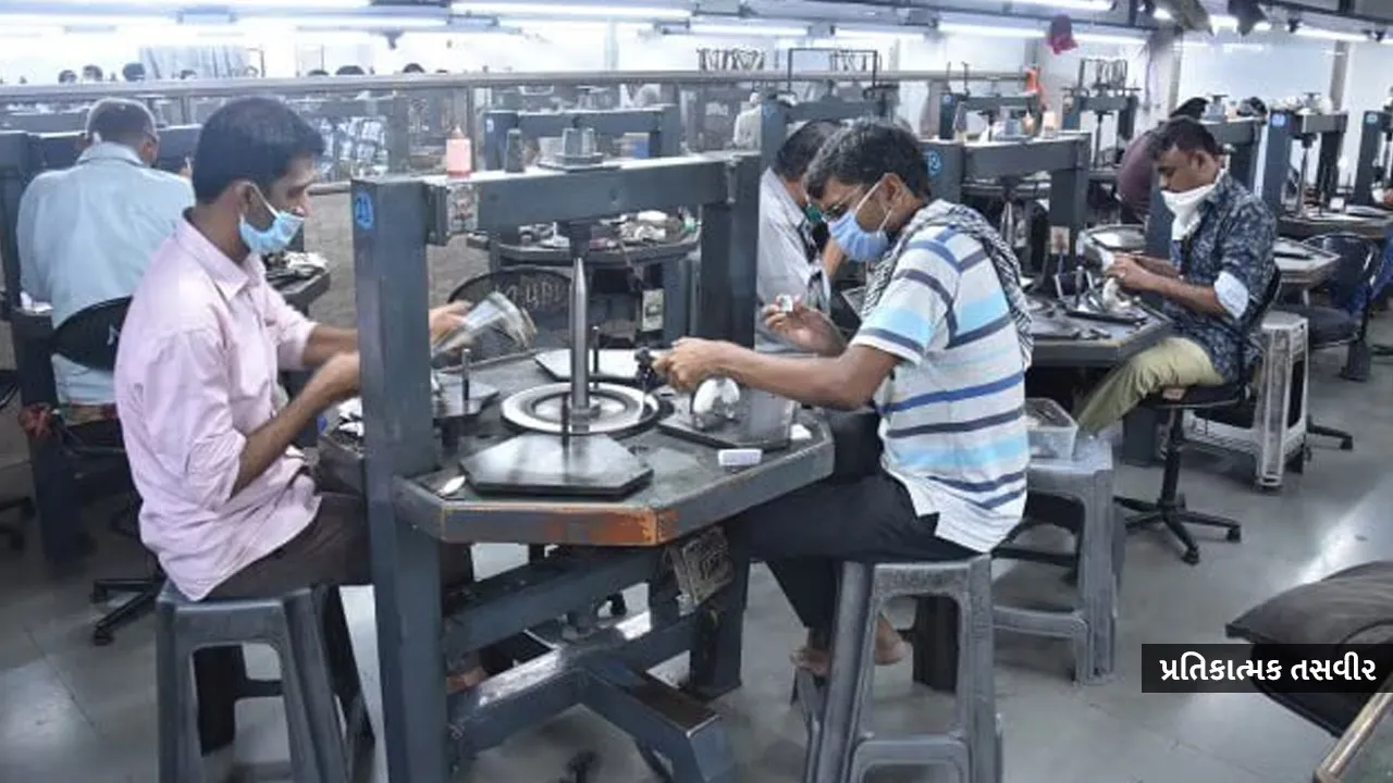 ભાવનગરના હીરા ઉદ્યોગની દયનીય સ્થિતિ! દિવાળી બાદ 65-70% કારખાના ખૂલ્યા જ નથી