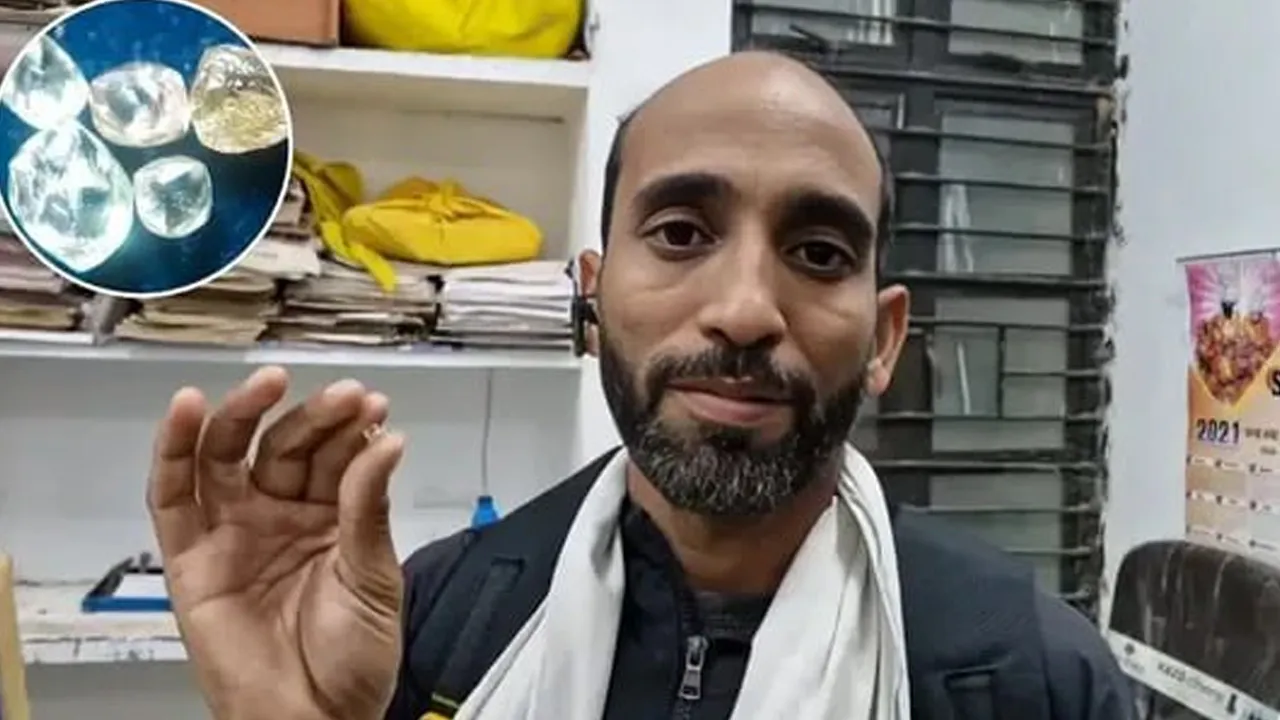 ખેડૂતને ખોદકામ દરમિયાન મળ્યા 5 હીરા, જાણી લો કેટલી કિંમતના છે