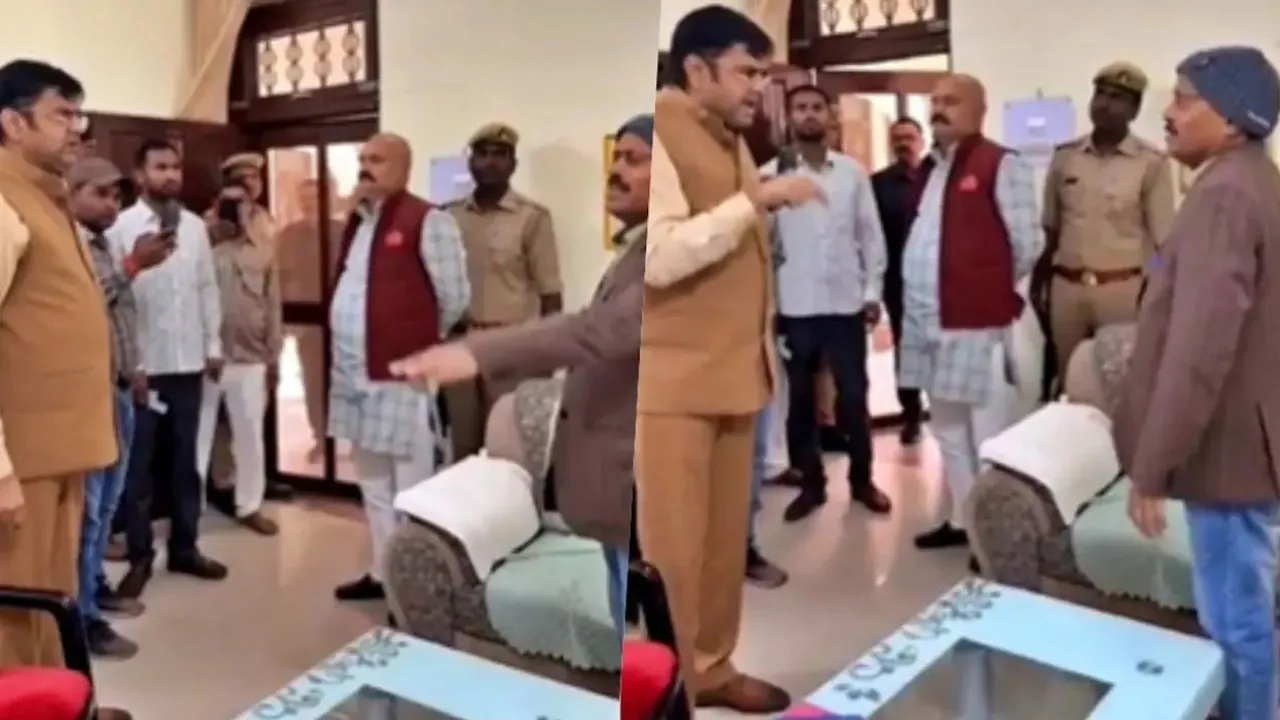 ધારાસભ્યએ સરકારી એન્જિનિયરને કહ્યું, 'હું તને ચપ્પલથી માર મારીશ, તારા કપડા ઉતારીને ફેરવીશ...'