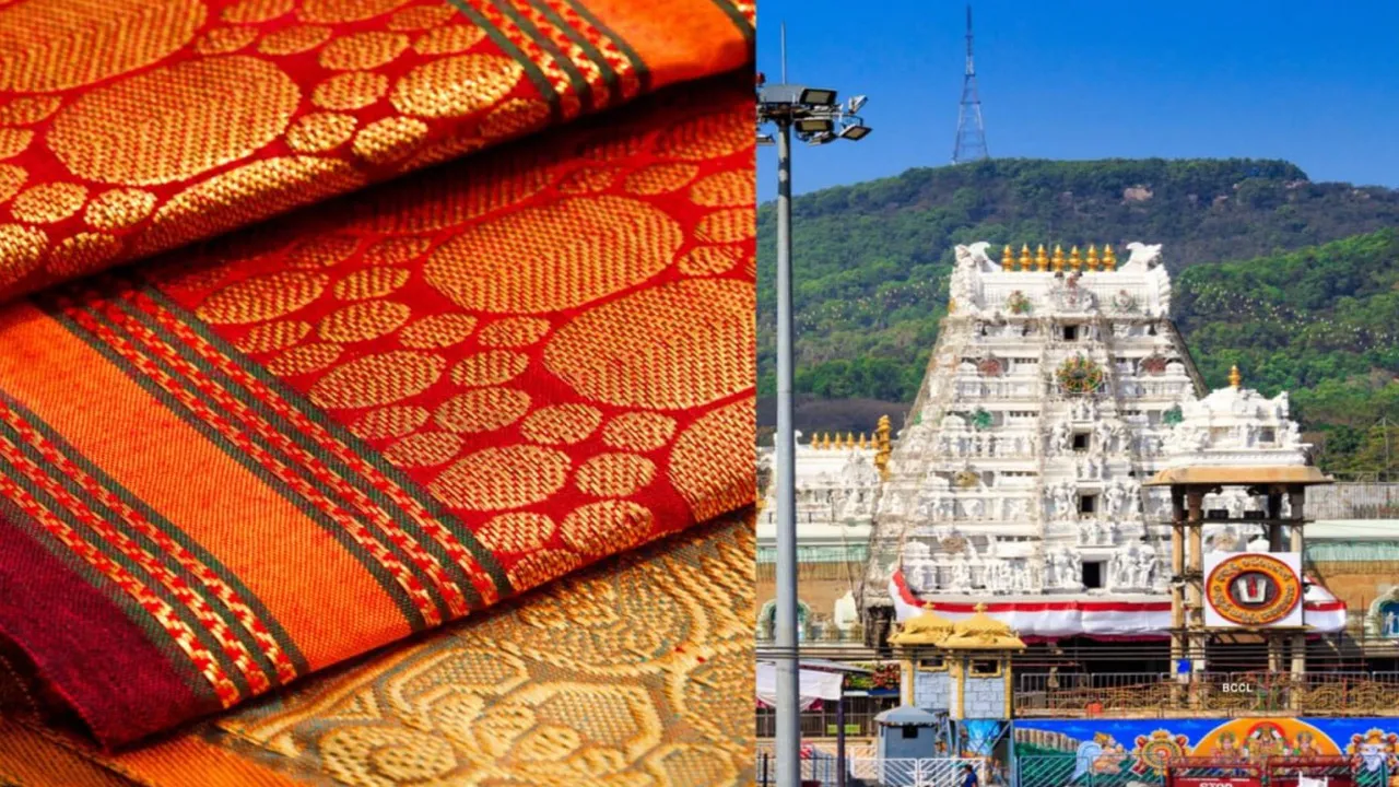 તિરુપતી બાલાજી મંદિરમાં સેવા સાડીનું મોટું કૌભાંડ, સુરતનુ કનેકશન છે