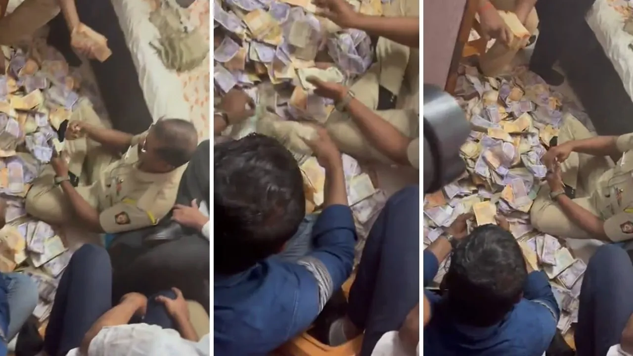 દેશી દારૂ પકડવા ગઈ હતી પોલીસ, કબાટ ખોલતા જ નીકળ્યો નોટોનો ખજાનો