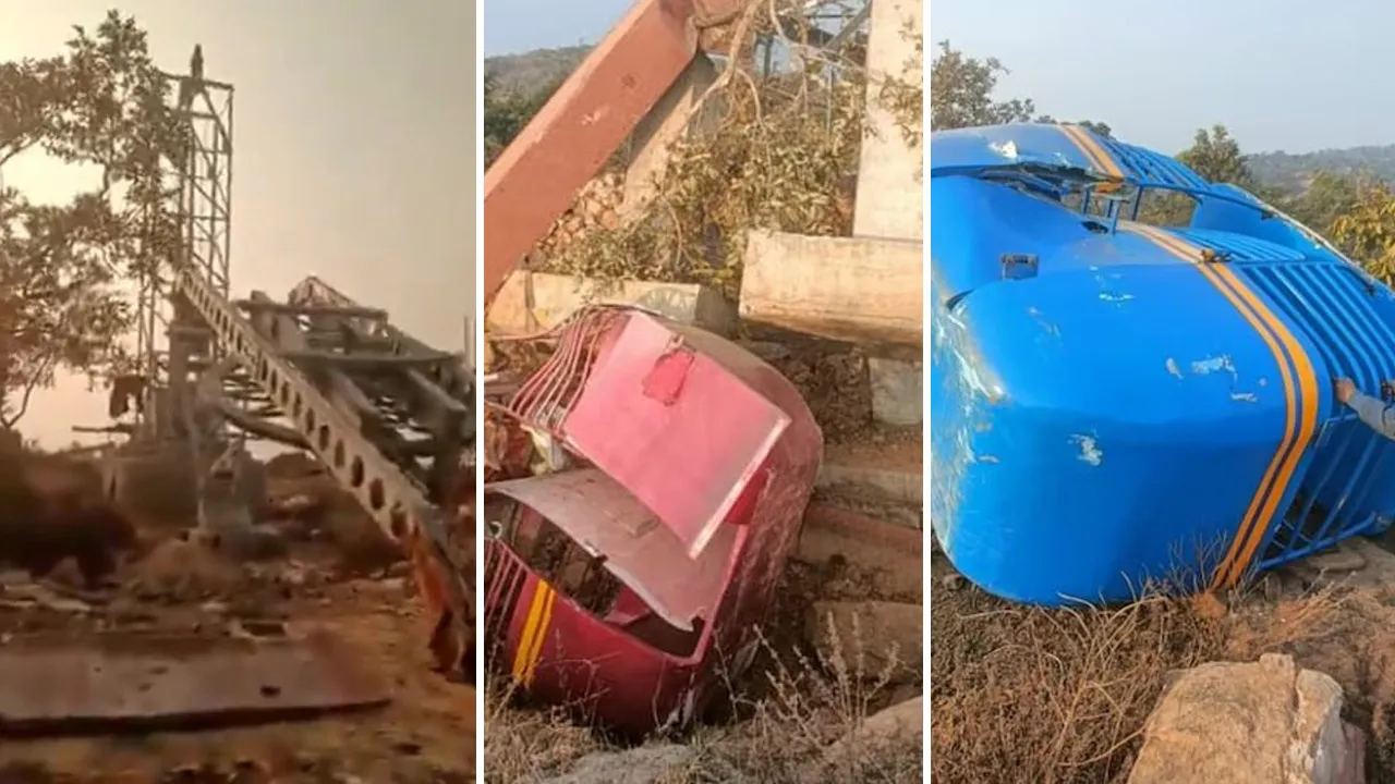 બિહારમાં ટ્રાયલ દરમિયાન જ રોપ-વે તૂટી પડ્યો... 13 કરોડ રૂપિયાના ખર્ચે 6 વર્ષમાં બન્યો હતો