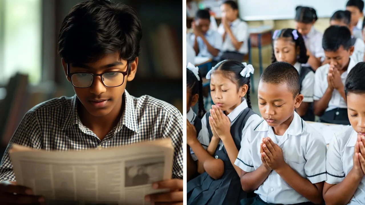 આ રાજ્યની શાળાઓમાં લાગૂ થયો નિયમ, પ્રાર્થના બાદ બાળકો વાંચશે અખબાર