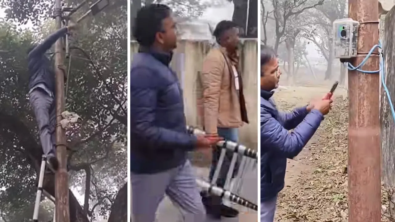 વીજળી ગુલ થતા થયા પરેશાન, પોલ પર ચઢીને ધારાસભ્યએ અધિકારીઓનો પાવર કટ કરી નાખ્યો