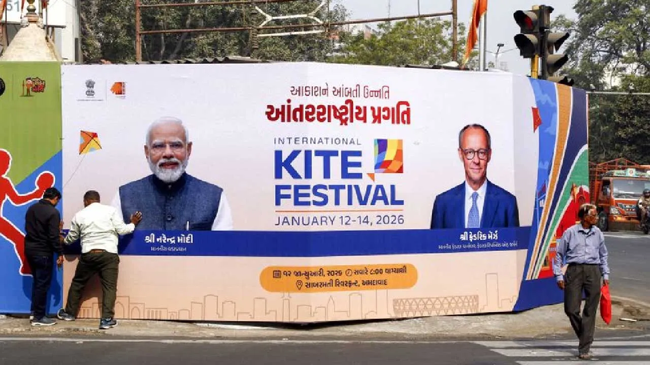 PM મોદી અને જર્મનીના ચાન્સેલર ફ્રેડરિક મેર્ઝ કરશે આંતરરાષ્ટ્રીય પતંગોત્સવનું ઉદ્ઘાટન