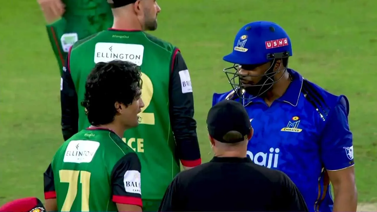 Naseem Shah & Kieron Pollard