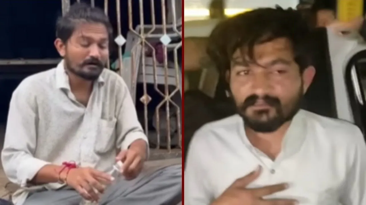 સુરતમાં નશામાં ધૂત ઇન્ફ્લુએન્સરે બે બાઇકસવારોને અડફેટે લેતા લોકોએ રસ્તા પર જ મેથીપાક ચખાવ્યો