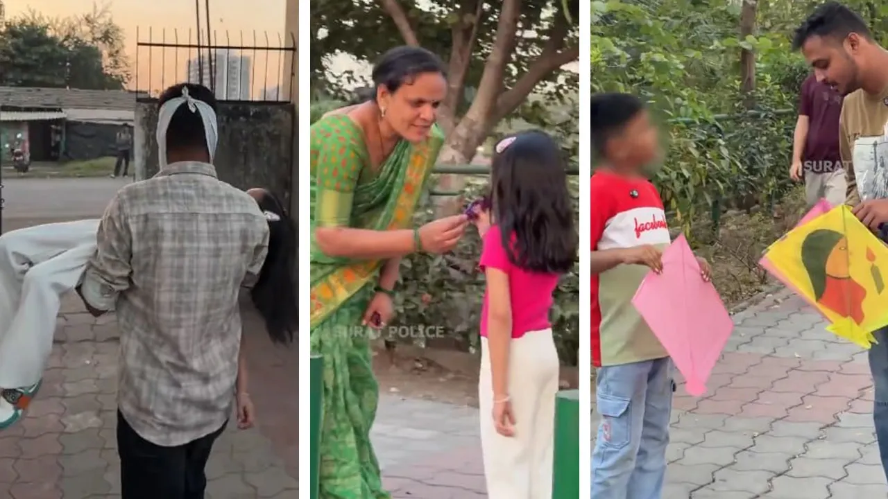 ‘બાળકોને લલચાવીને લઈ ગયા અપહરણકર્તા, પરંતુ કોઈ મદદે ન આવ્યું’, લોકોને જાગૃત કરવાનું સુરત પોલીસનું વિશેષ અભિયાન