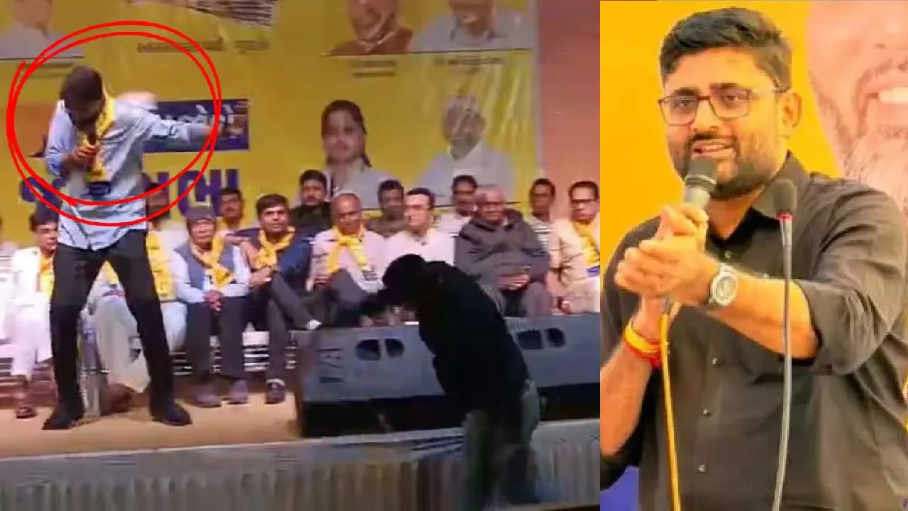 ભાજપના પ્રદીપસિંહ પર જૂતું ફેંકનારા AAPના ગોપાલ પર વારંવાર કેમ જૂતું ફેંકાય છે?