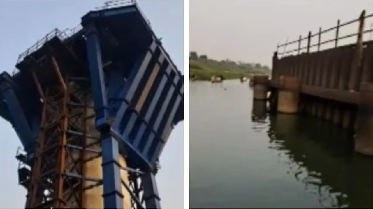 સુરતમાં બુલેટ ટ્રેન બ્રિજના નિર્માણ સમયે ભારે ભરખમ લોખંડની પ્લેટ પડતા પિતા-પુત્રીએ ગુમાવ્યા જીવ