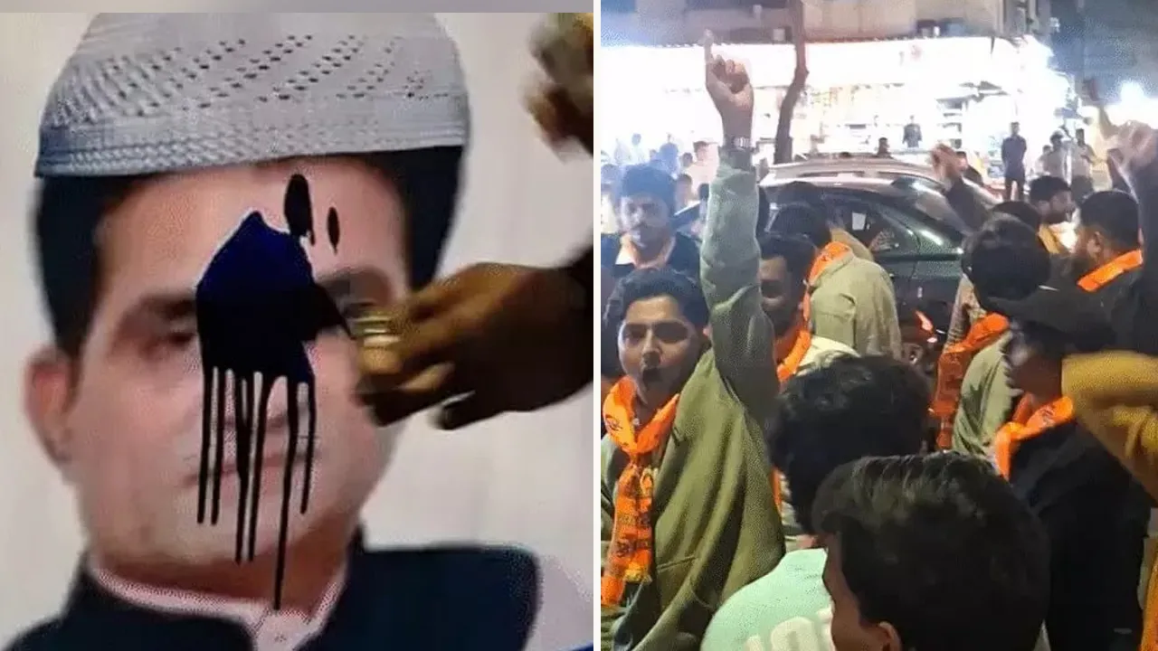 AAPની સભા અગાઉ સુરતમાં VHPએ પોસ્ટર પર શાહી લગાવી નોંધાવ્યો વિરોધ; જાણો શું છે આખો મામલો