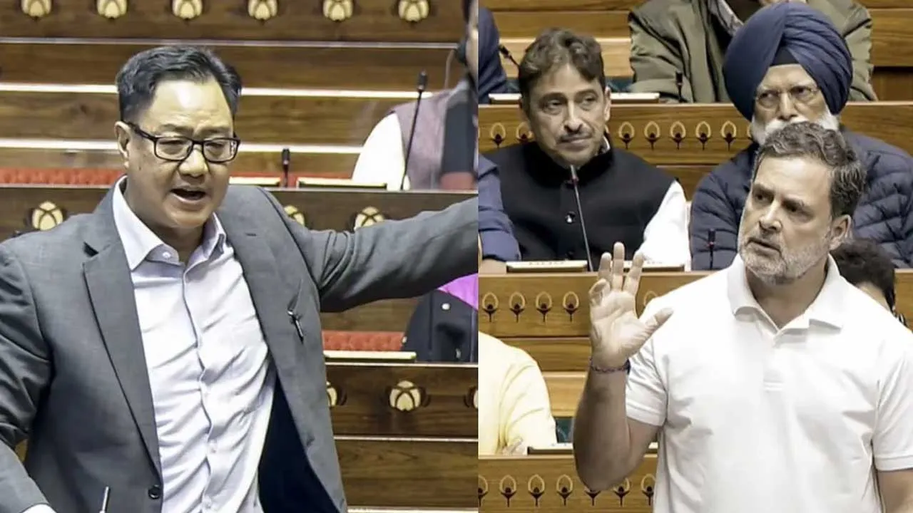 રાહુલ ગાંધીના ‘દેશ વેચવાના’ આરોપ પર વિશેષાધિકાર હનનનો પ્રસ્તાવ લાવશે કિરેન રિજિજૂ