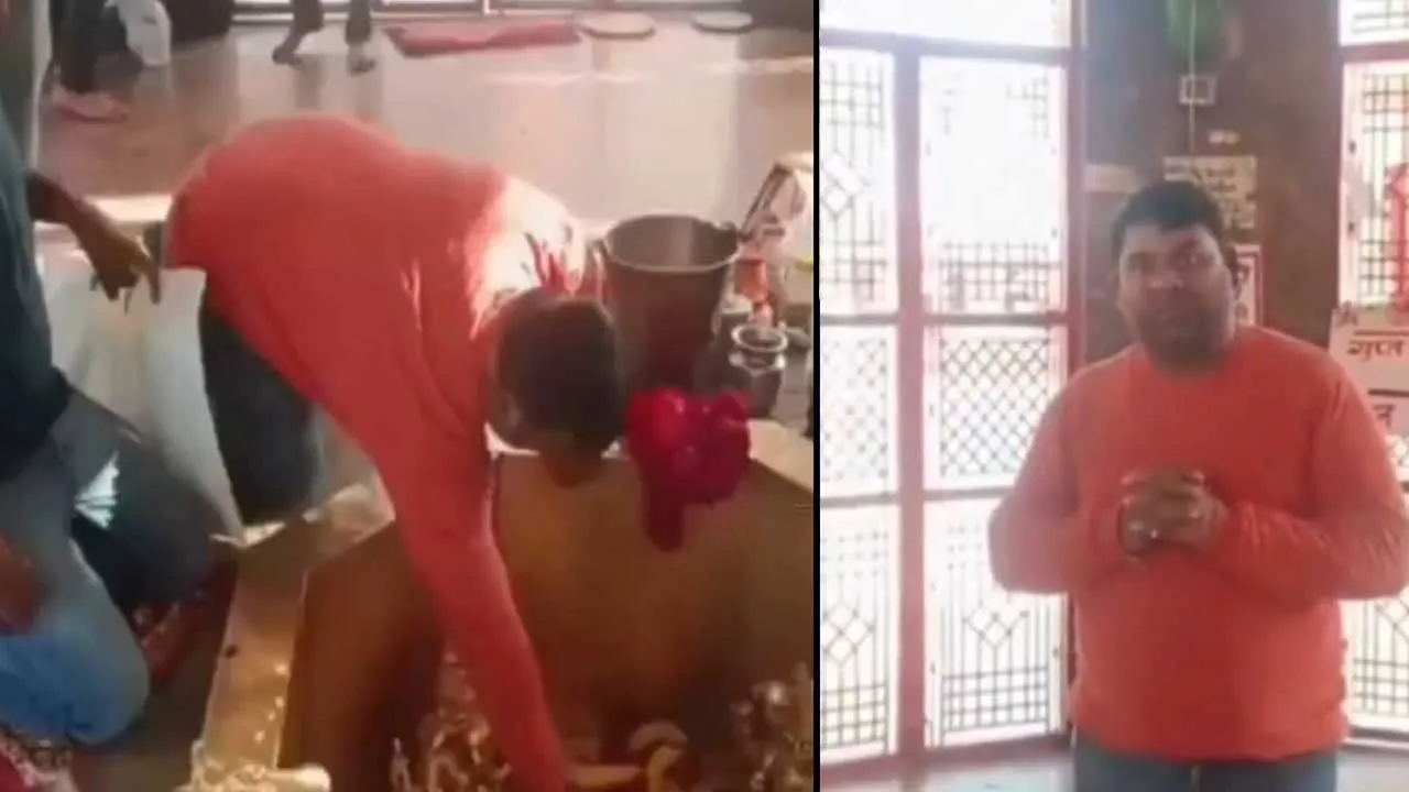 લાંચને લઈને ગ્રામ સચિવ અને શખ્સ પહોંચ્યા શિવ મંદિર, બંનેએ ભોલેનાથના સોગંધ ખાધા; એક કહે- ‘10 હજાર માંગ્યા, બીજો કહે- તેણે ચીમકી આપી..’