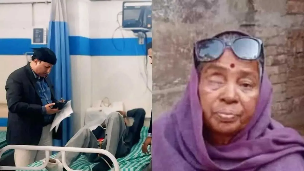 ગોરખપુરના મેડિકલ કેમ્પમાં ઓપરેશન પછી ચેપ લાગવાને કારણે 9 દર્દીઓની આંખો કાઢી નાંખવી પડી