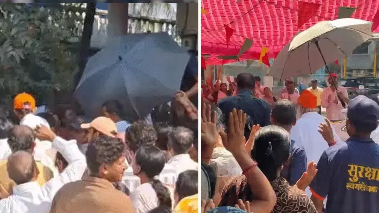 જામીન પર બહાર ફરતો આસારામ પોતાના સાધકોના ઘરે જઈ-જઈને મળી રહ્યો છે, મીડિયાને જોઈને ભાગ્યો