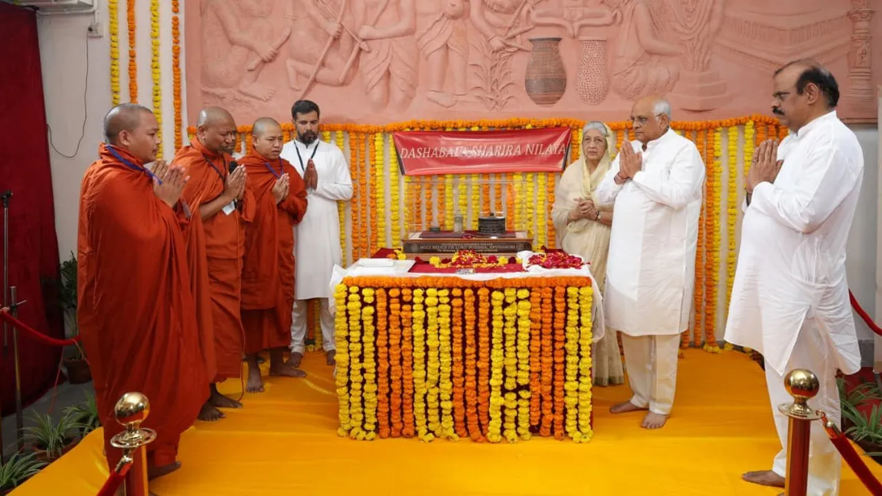 ભારત-શ્રીલંકા સંબંધો મજબૂત થશે, પહેલી વખત ગુજરાતથી શ્રીલંકા મોકલાયા ભગવાન બુદ્ધના અવશેષો
