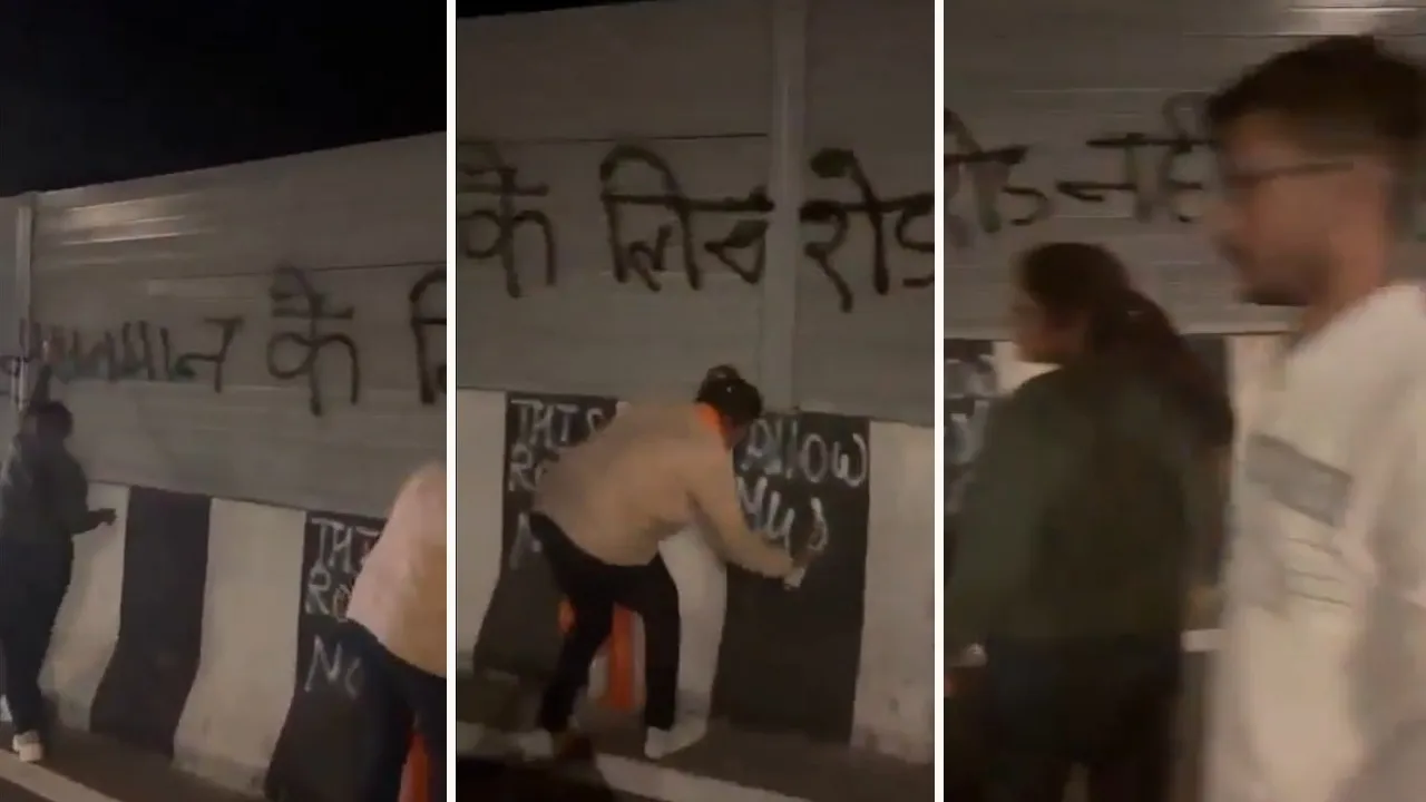 ‘આ રસ્તો મુસ્લિમો માટે નથી’, દિલ્હી-દહેરાદુન હાઇવે પર લખાયા નારા, હિન્દુ રક્ષા દળે લીધી જવાબદારી