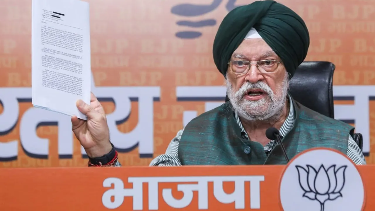 એપ્સટિન ફાઇલ: આરોપો પર કેન્દ્રીયમંત્રી હરદીપ પુરી આપ્યો જવાબ, રાહુલનું નામ લઈ કહ્યું...