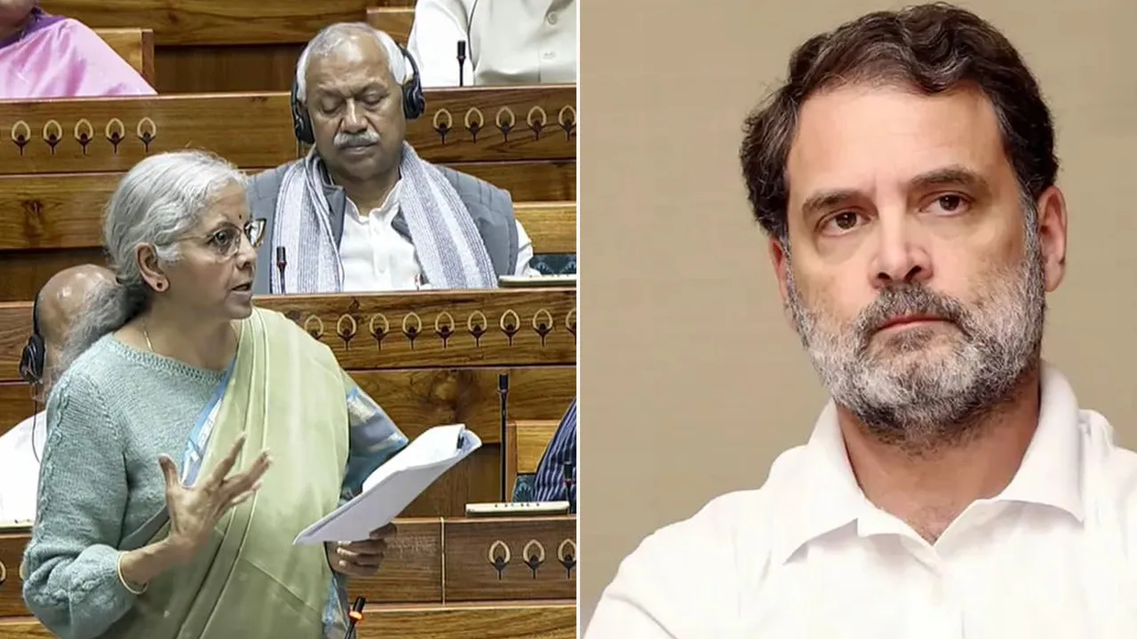 17 વર્ષ અગાઉ શું થયું હતું જેને લઈને નિર્મલા સીતારમણે રાહુલ ગાંધીને ઘેર્યા