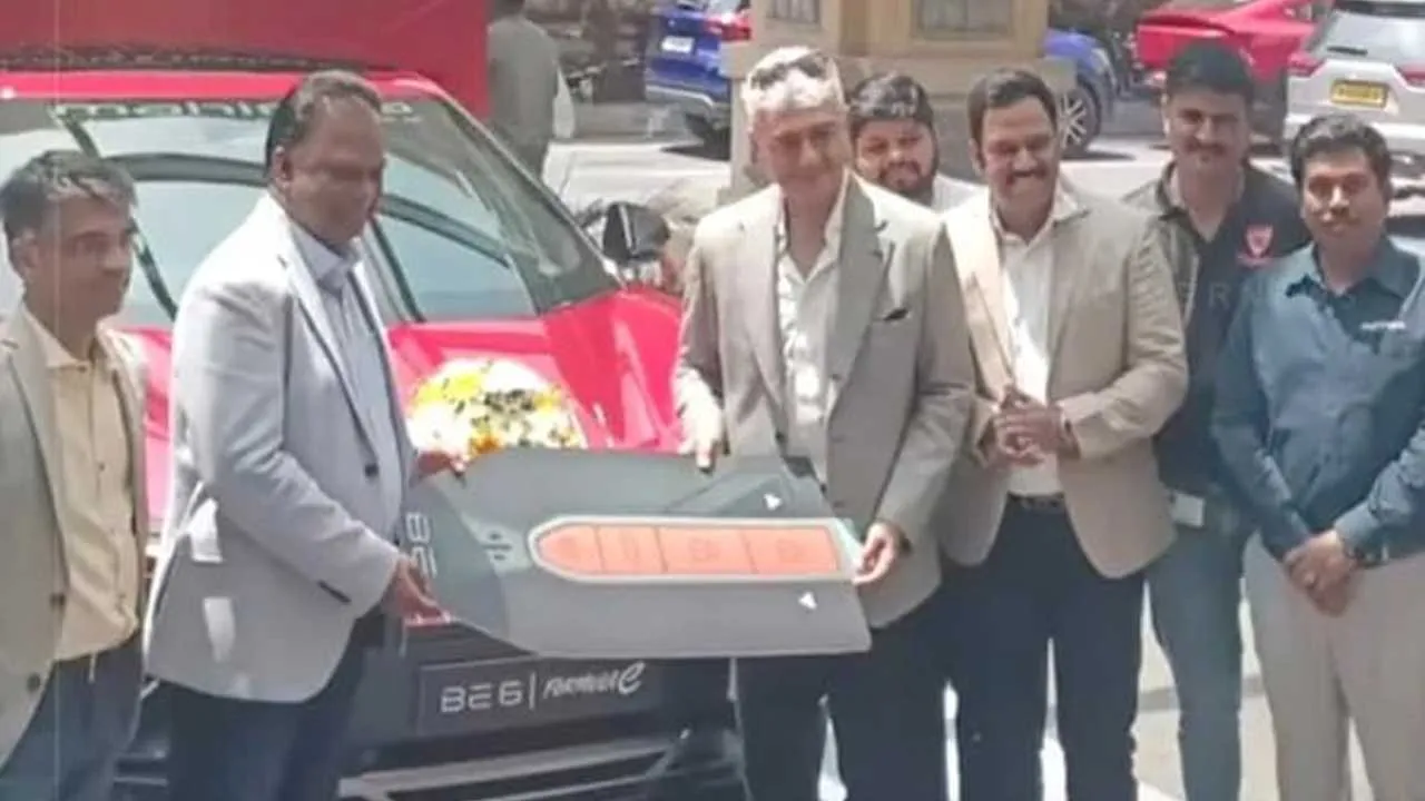 Ajith Kumar-Mahindra BE6 Formula