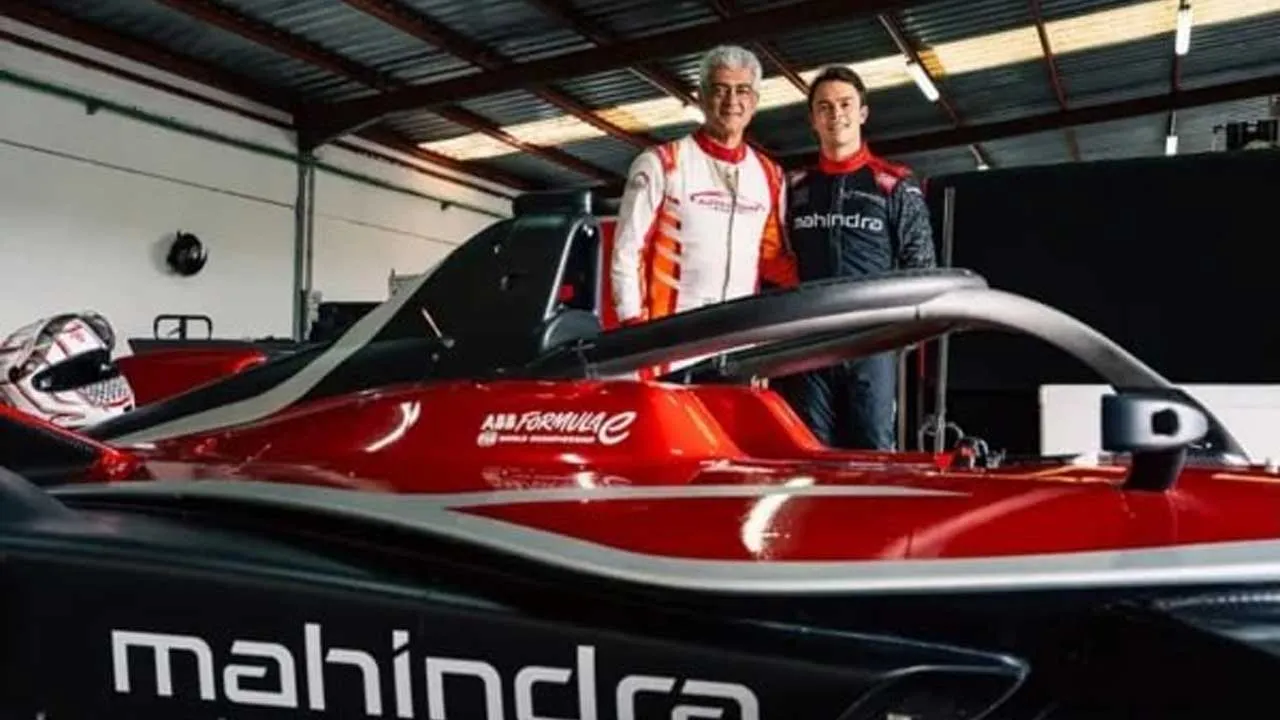 Ajith Kumar-Mahindra BE6 Formula