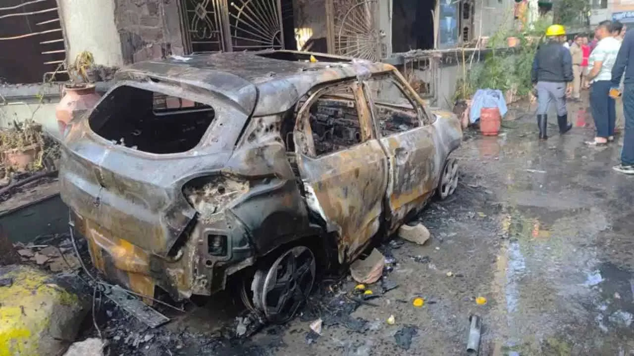 Indore EV Charging Fire