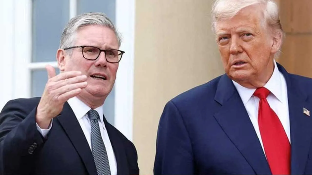 PM Starmer-Donald Trump