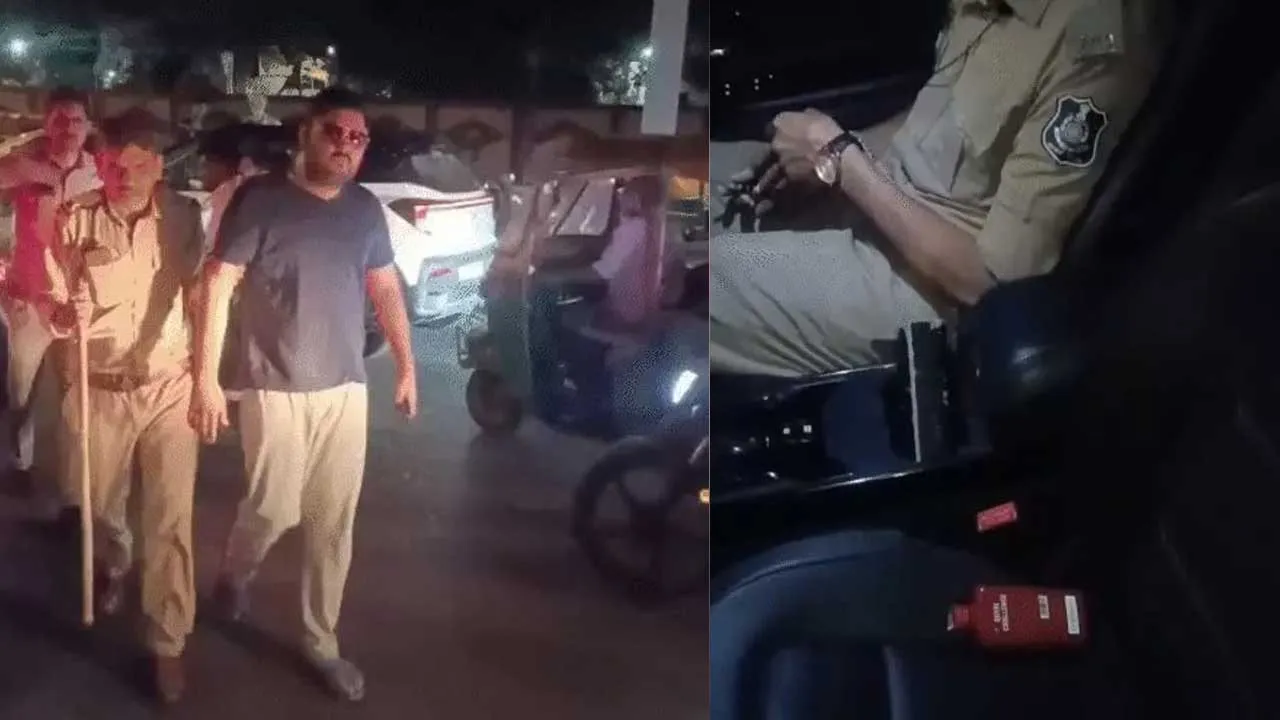 કોંગ્રેસના પૂર્વ ધારાસભ્ય હિંમતસિંહ પટેલનો દીકરો દારૂ પીધેલી હાલતમાં ઝડપાયો, પોલીસ સાથે પણ મગજમારી કરી