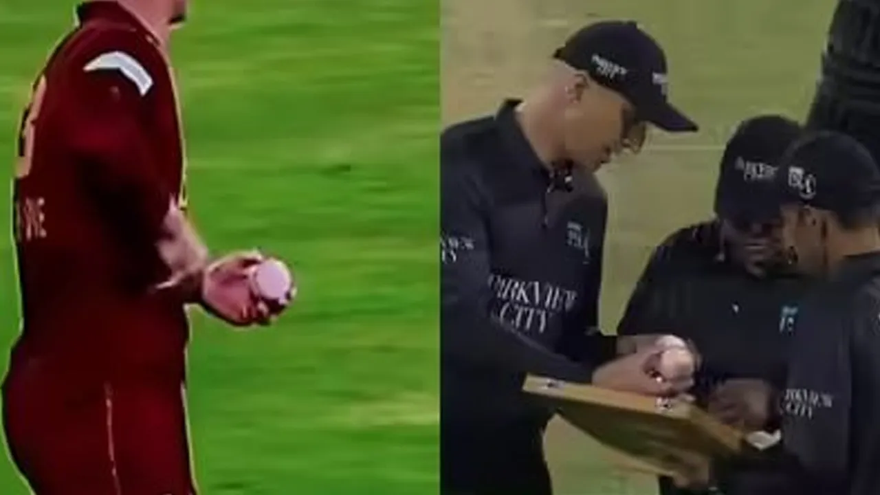 PSLના પહેલા દિવસે પાકિસ્તાનની ઈજ્જતના કાકરા થયા, ખેલાડીઓની જર્સીથી સફેદ બૉલ ગુલાબી થતા મચ્યો હોબાળો
