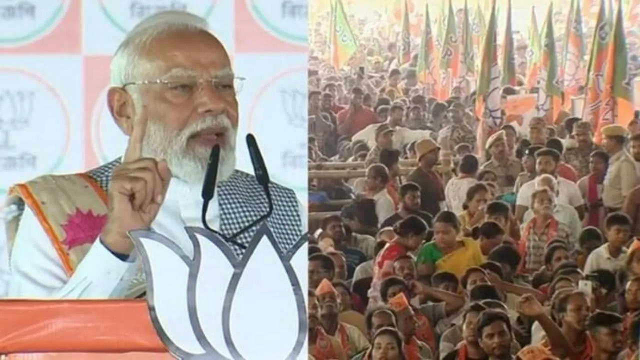વડાપ્રધાન નરેન્દ્ર મોદીએ બંગાળની ચૂંટણીમાં લગાવી દીધી સંપૂર્ણ તાકત, અંતિમ સભામાં બોલ્યા- ‘હવે હું 4 મે પછી શપથ ગ્રહણ સમારોહમાં આવીશ’