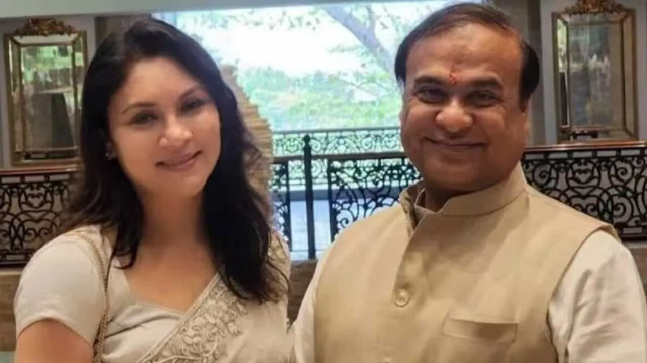CM Himanta Sarma, Wife