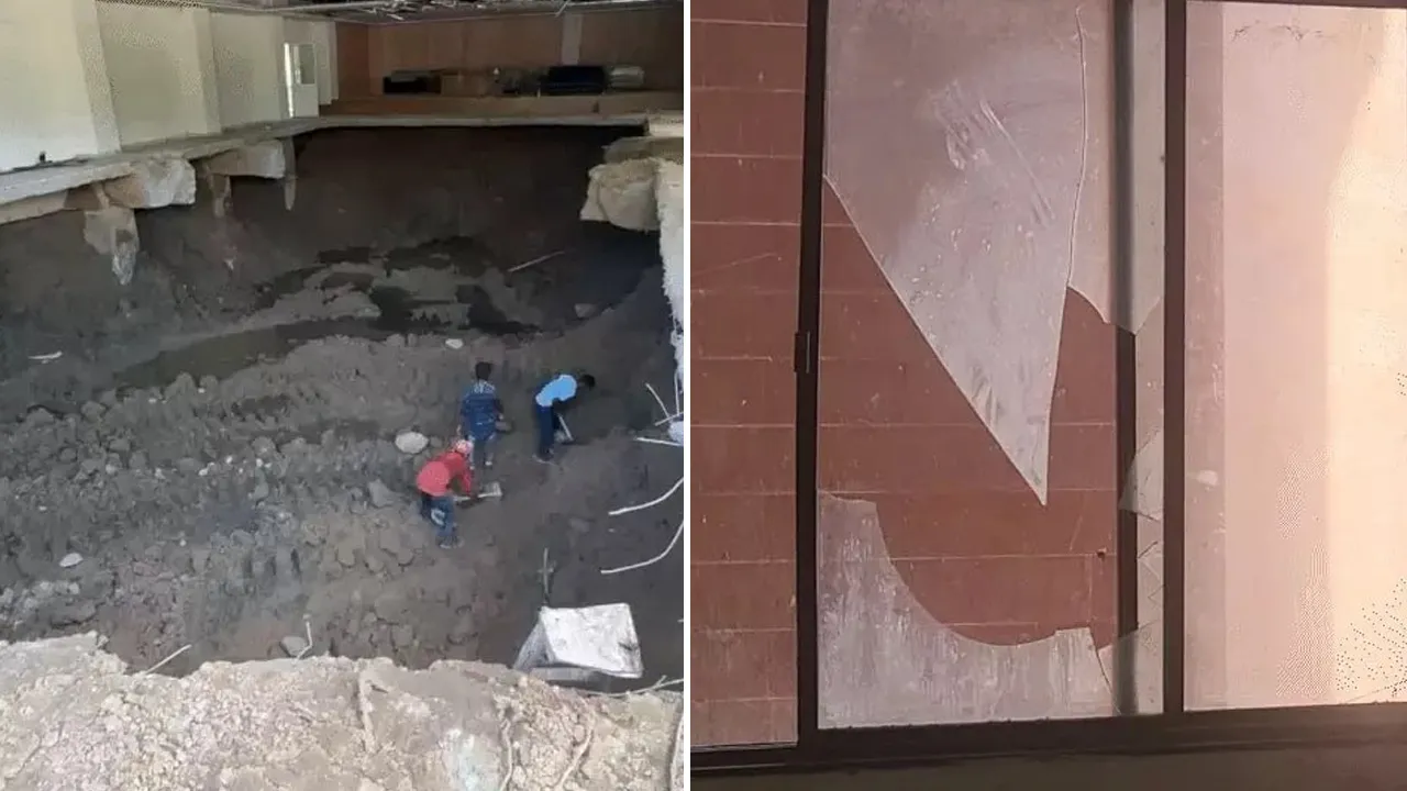 ગુજરાત યુનિવર્સિટીના સંશોધન ભવનના ઉદ્ઘાટન બાદ ખબર પડી કે બેઝમેન્ટની હાઈટ તો ઓછી છે, હવે તોડે છે