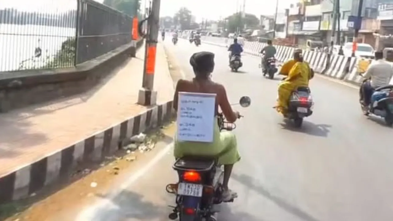 યુવકે લાંચ સામે ઝુંબેશ શરૂ કરી, 'મારો મત વેચાણ માટે નથી...' આખા શહેરમાં ગાડી પર ફર્યો