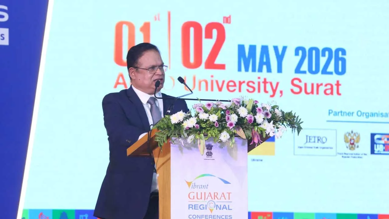 વાઈબ્રન્ટ ગુજરાત રિજનલ કોન્ફરન્સ – સુરત, આર્સેલરમિત્તલ નિપ્પોન સ્ટીલ ઈન્ડિયા,  CEO, સંબોધન  