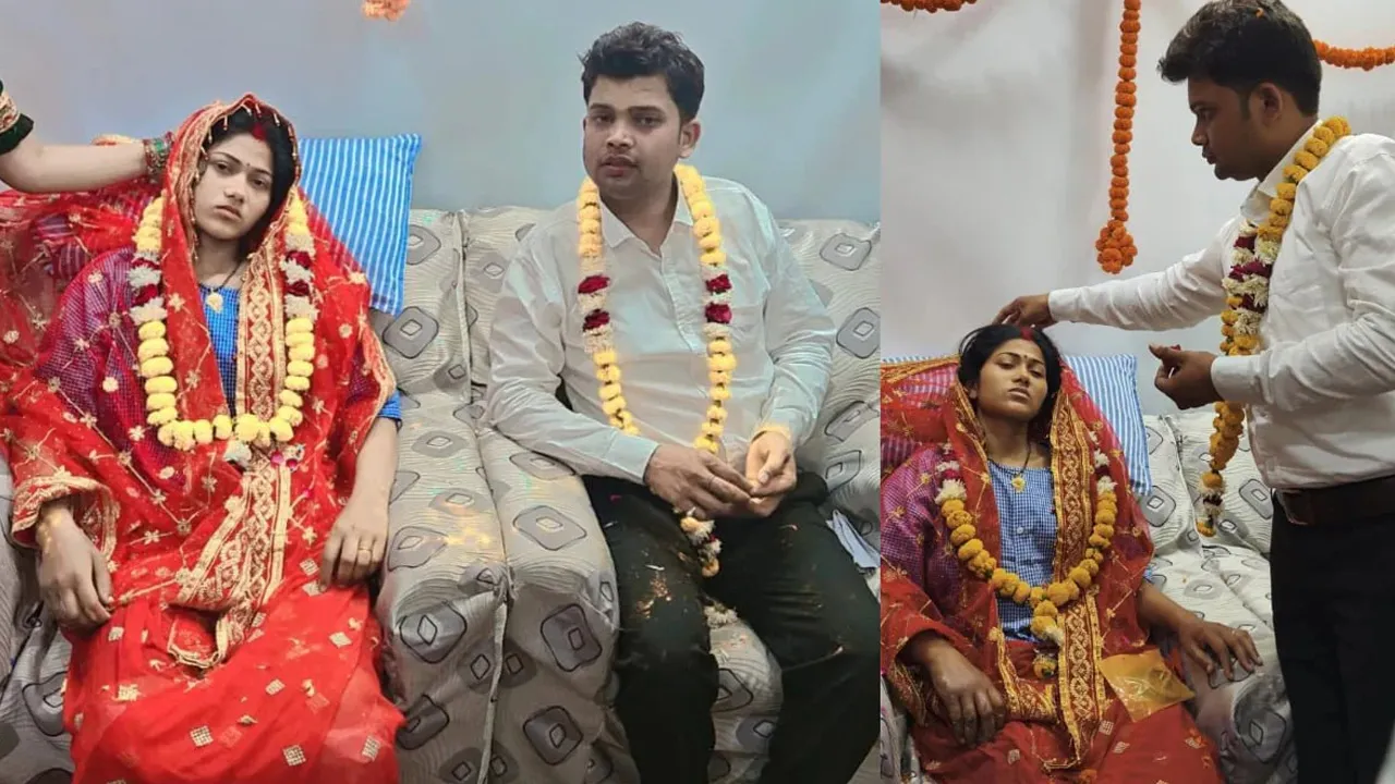 ફિલ્મ વિવાહ જેવો કિસ્સોઃ 7 ફેરા પહેલા કન્યા પર ઢોળાયું ઉકળતું તેલ, હોસ્પિટલના બર્ન વોર્ડમાં વરરાજાએ કર્યા લગ્ન