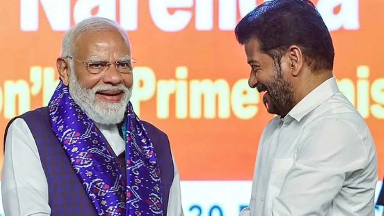 CM Revanth Reddy-PM Modi