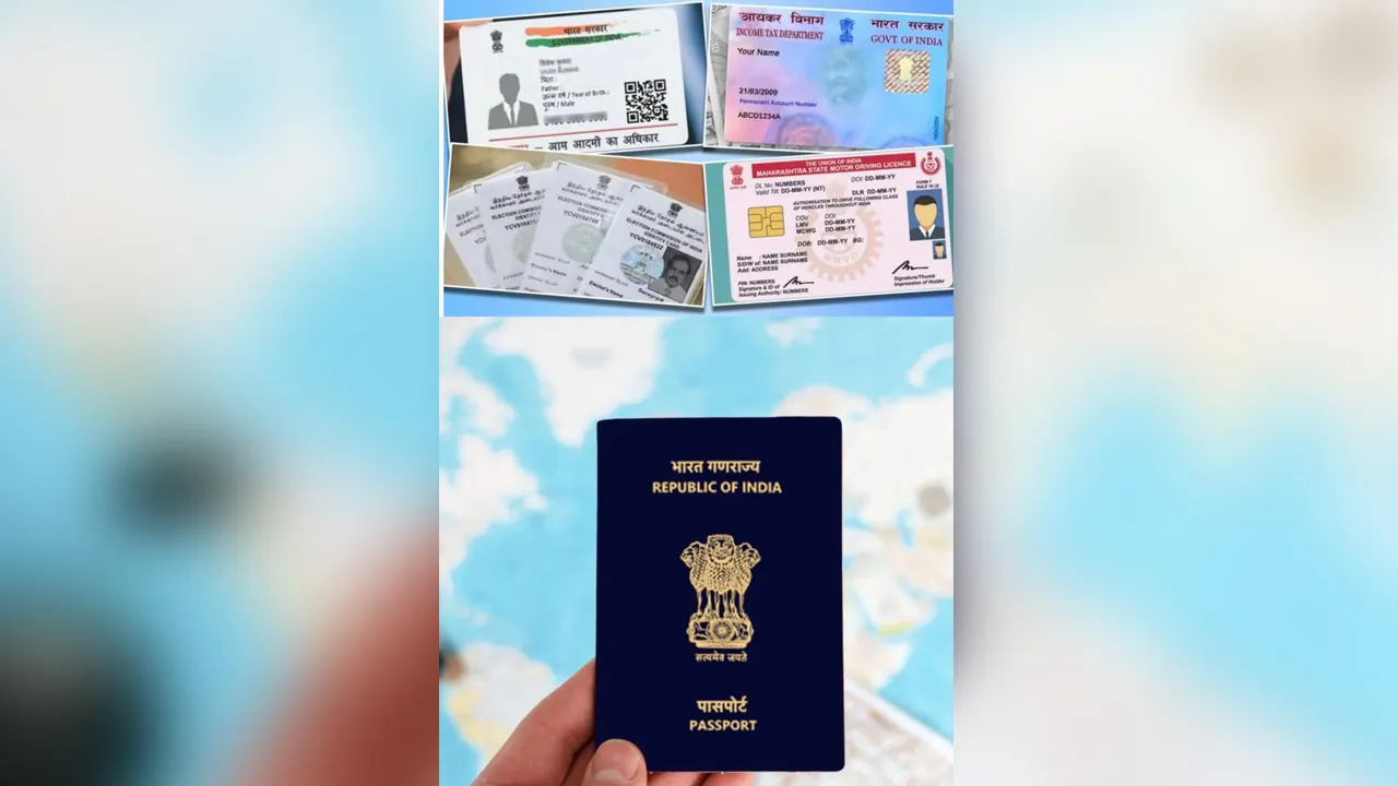 Passport-Aadhaar-Voter-ID 