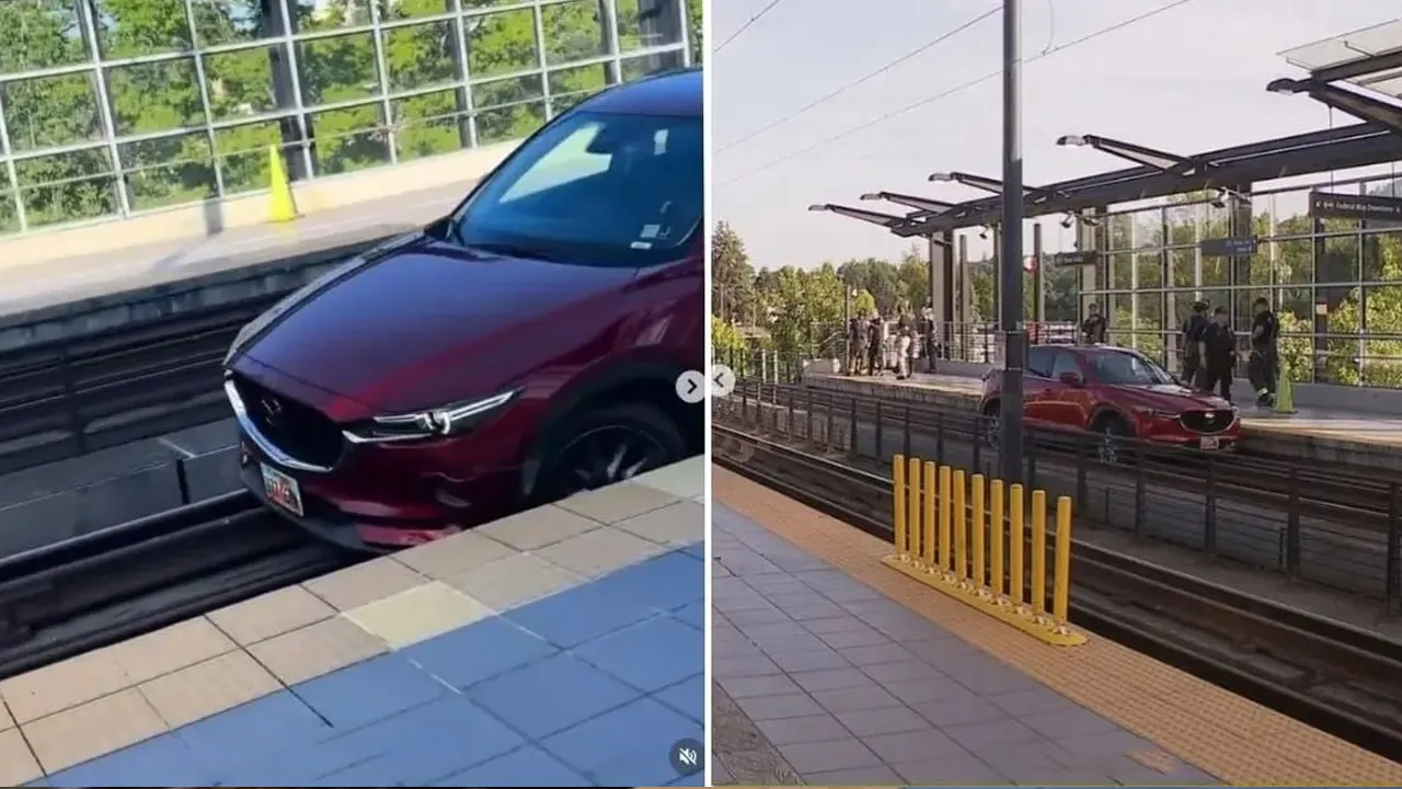 Woman-Car-Rail-Track3 