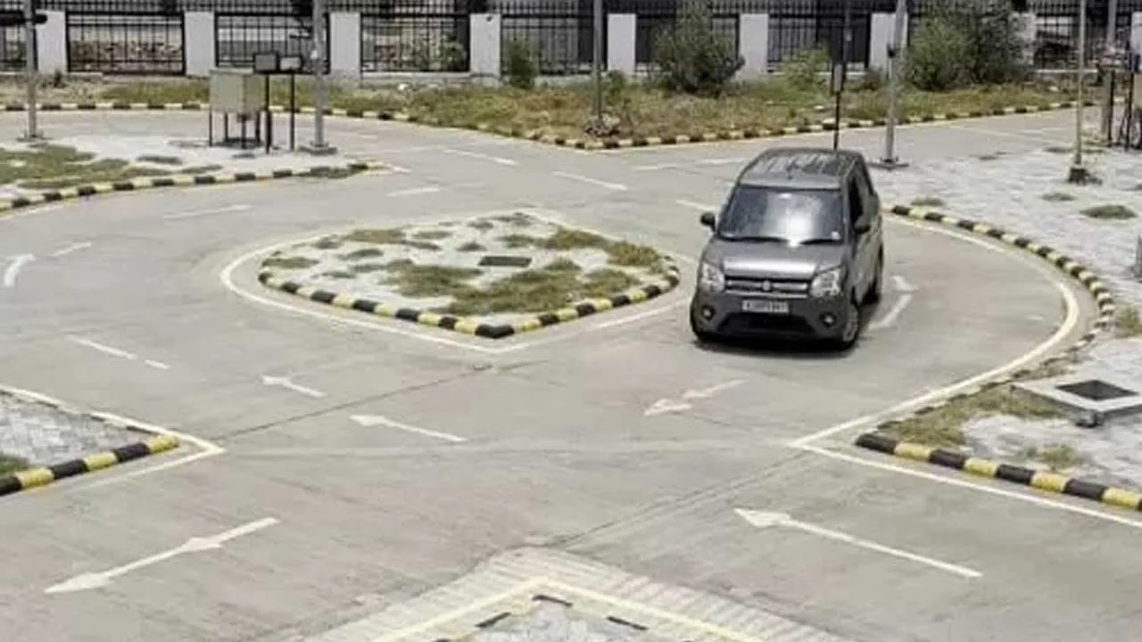 AI Driving test