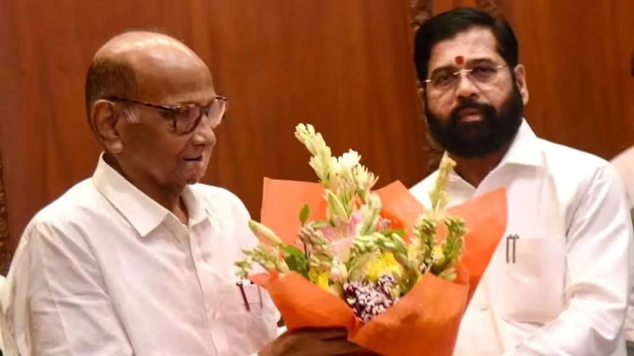 Sharad Pawar-DyCM Eknath Shinde